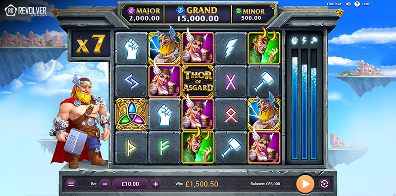 Thor Of Asgard Online Slot By Revolver Gaming