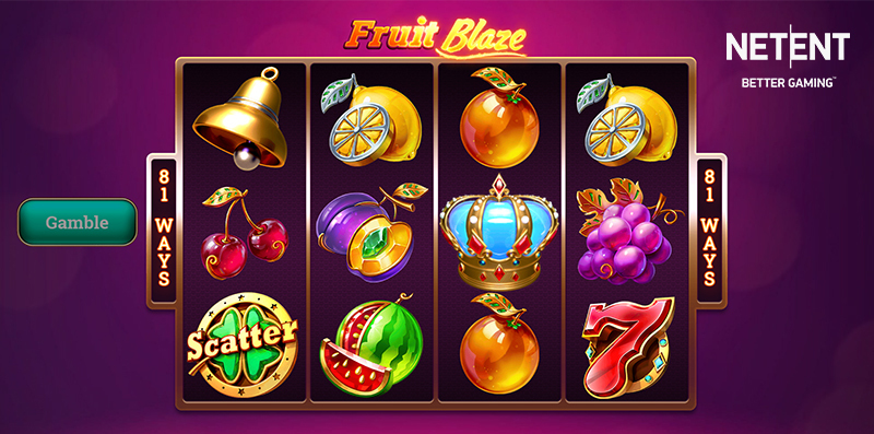 Fruit Blaze – Online Slot By NetEntertainment