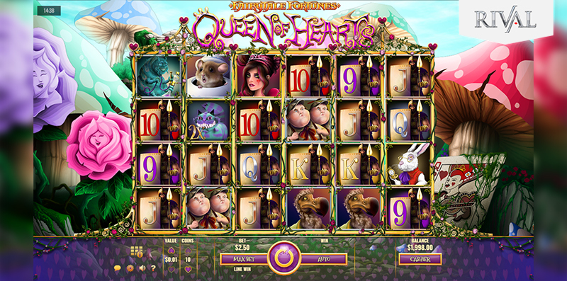 Fairytale Fortunes: Queen Of Hearts – Online Slot By Rival Gaming
