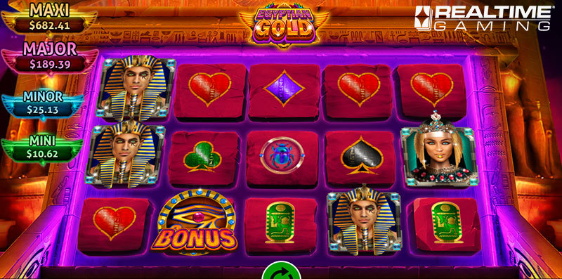 Egyptian Gold – Online Slot By Realtime Gaming