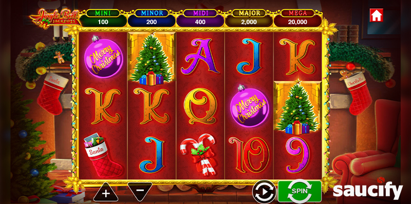 Jingle Bell Jackpots – Online Slot By Saucify