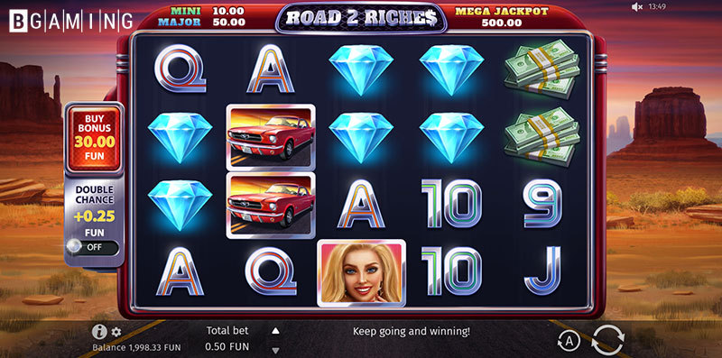 Road 2 Riches – Online Slot By BGaming