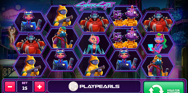 Cyber Catz – Online Slot By PlayPearls