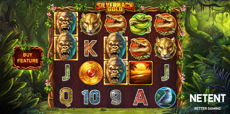 Silverback Gold – Online Slot By NetEntertainment