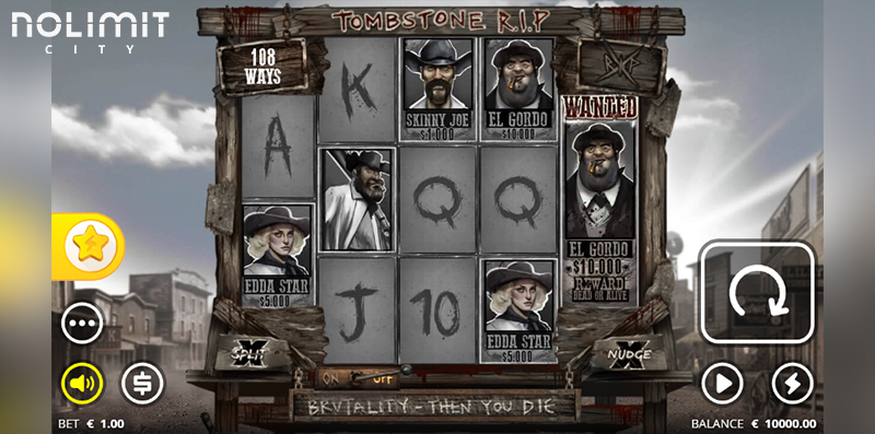 Tombstone RIP – Online Slot By Nolimit City