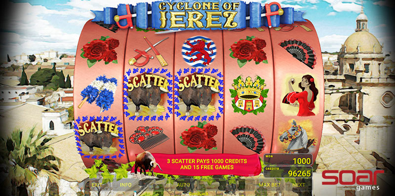 Cyclone Of Jerez – Online Slot By Bomba Games