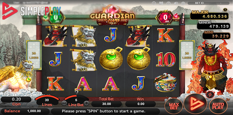 Guardian of Flame – Online Slot By SimplePlay