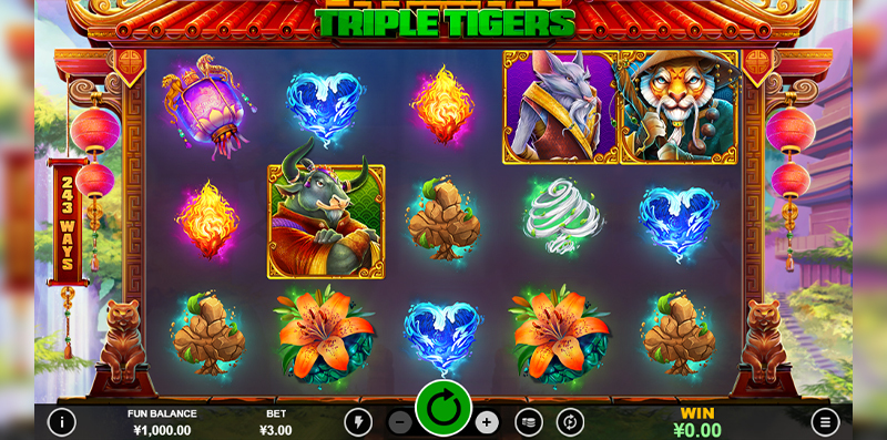 Triple Tigers Online Slot By Realtime Gaming