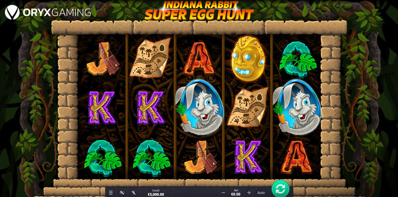 Indiana Rabbit Super Egg Hunt – Online Slot By Oryx Gaming