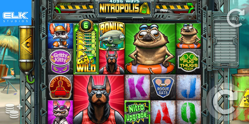 Nitropolis 3 – Online Slot By ELK Studios
