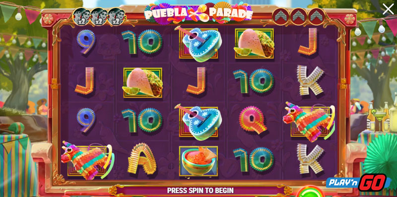 Puebla Parade – Online Slot By Play’n GO