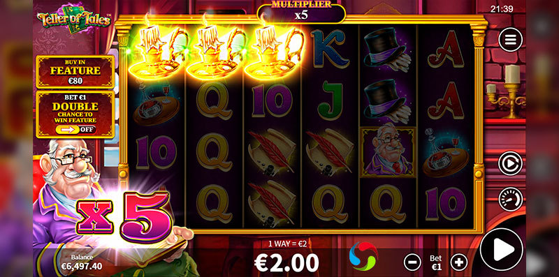 Teller Of Tales – Online Slot By Skywind Group