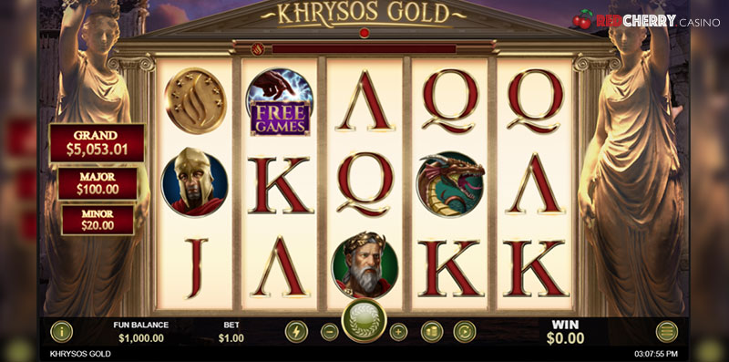 Khrysos Gold – Online Slot By RealTime Gaming