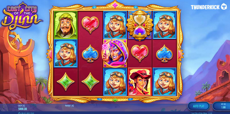 Lost City Of The Djinn – Online Slot By Thunderkick