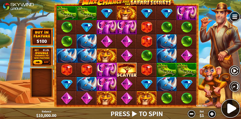 Max Chance and Safari Secrets – Online Slot By Skywind Group