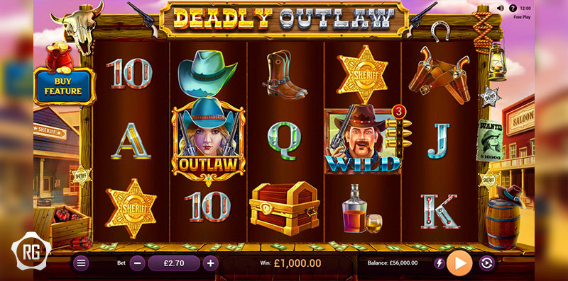 Deadly Outlaw – Online Slot By Revolver Gaming