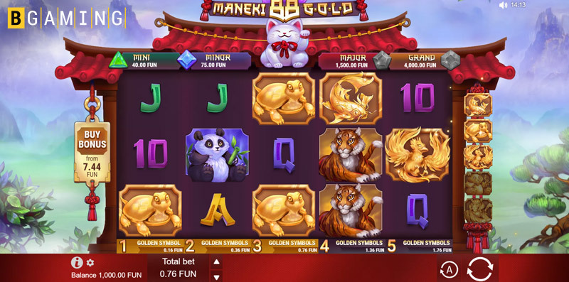 Maneki 88 Gold – Online Slot By BGaming