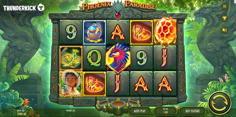 Phoenix Paradise – Online Slot By Thunderkick