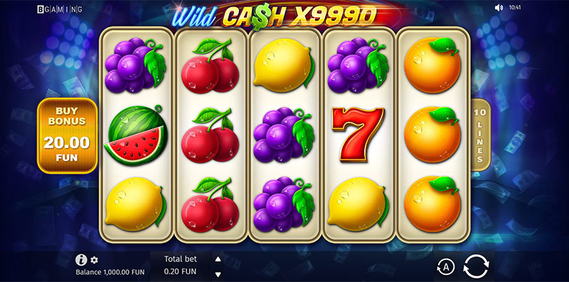 Wild Cash X9990 – Online Slot By BGaming