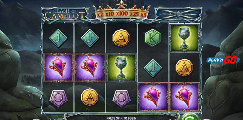 Clash Of Camelot – Online Slot By Play’n GO
