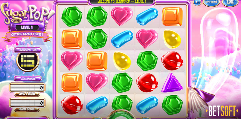 Sugar Pop – Online Slot By BetSoft