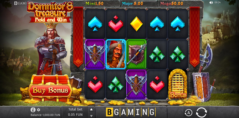 Domnitor’s Treasure – Online Slot By BGaming