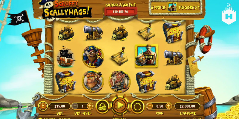 Scruffy Scallywags - Gameplay Demo - Habanero Slots on Gambit Stream online casino platform