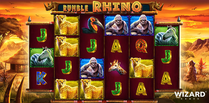 Rumble Rhino – Online Slot By Pariplay