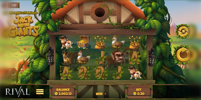 Fairytale Fortunes: Jack & The Giants – Online Slot By Rival
