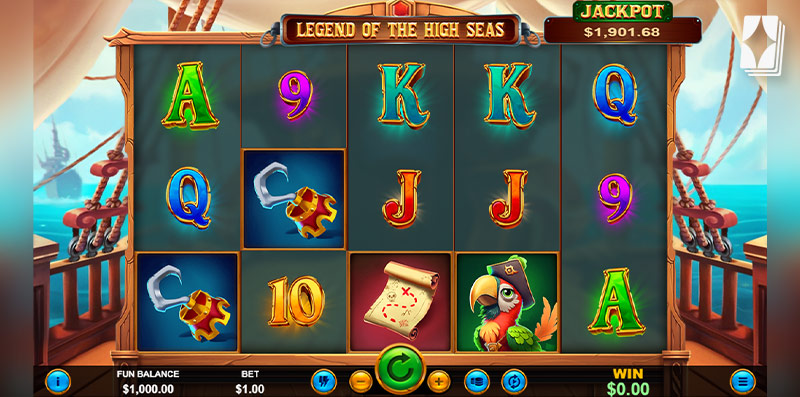 Legend Of The High Seas – Online Slot By Realtime Gaming
