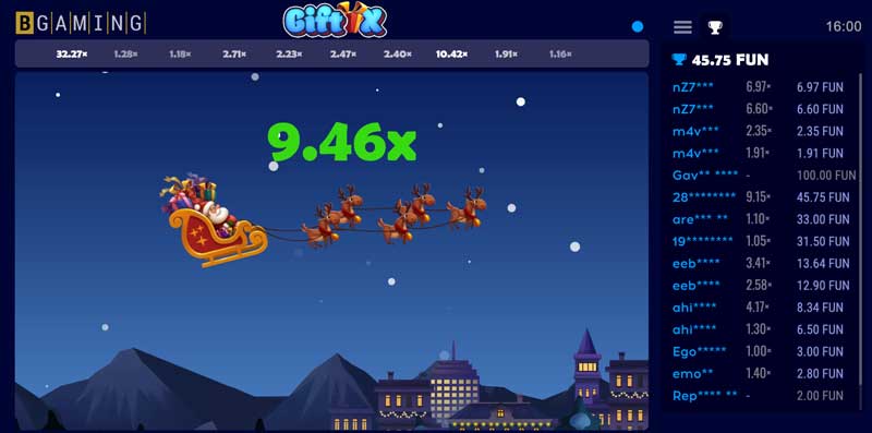 Gift X – Online Slot By BGaming