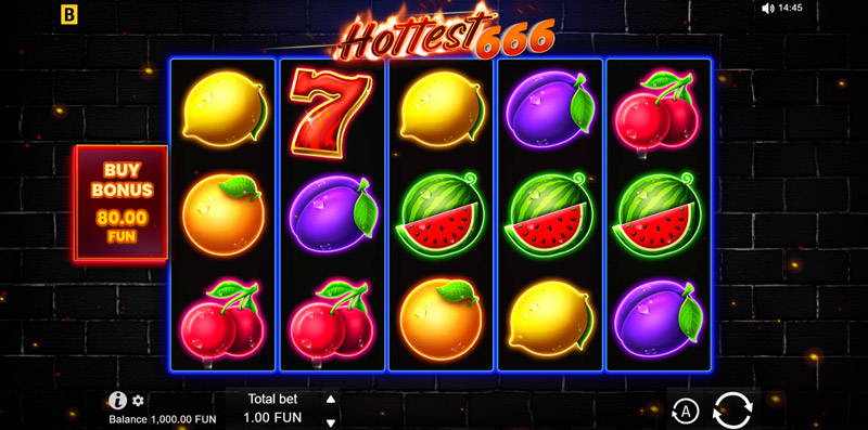 Hottest 666 – Online Slot By BGaming