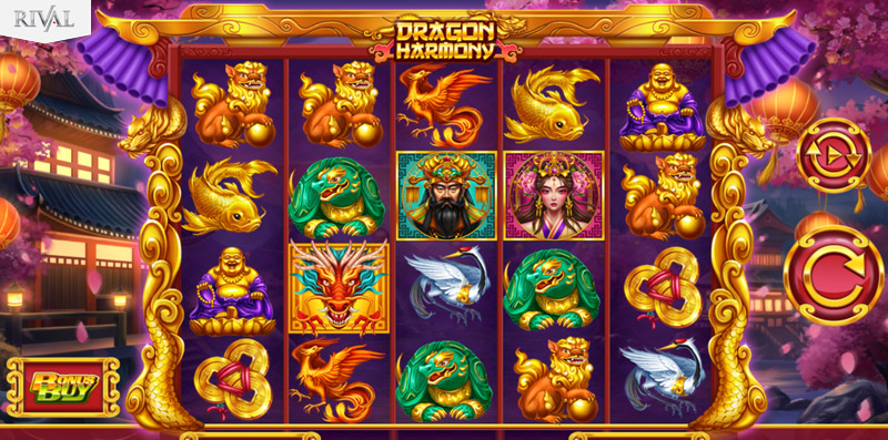 Dragon Harmony – Online Slot By Rival